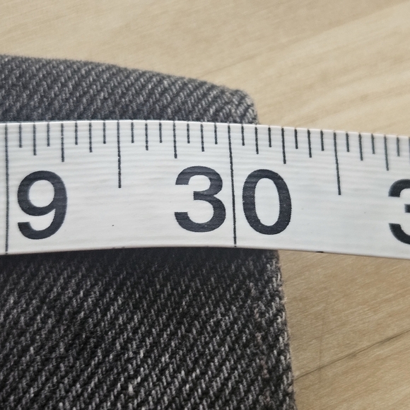 Free People Distressed Denim Jacket Black S (Fits Like M) Thrashed Grunge Skater - Picture 14 of 15